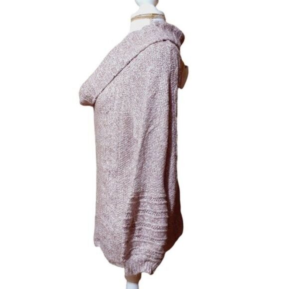 Sleeping on Snow Anthropologie Violet  Marled Off Shoulder Sweater Size Large - Picture 5 of 11